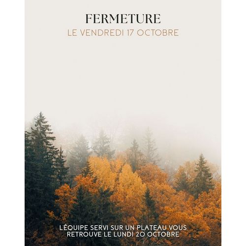 fermeture 17/10